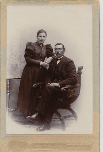 Lars Peter Hansen og kone 1890.jpg
